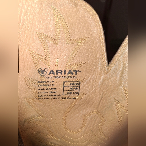 ARIAT Heritage R Toe Western Boot sz 6.5B - Picture 5 of 8